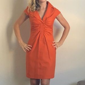 Orange dress by Searle. Perfect high design dres